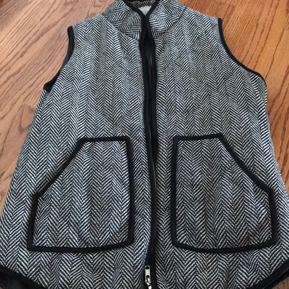 Herringbone vest